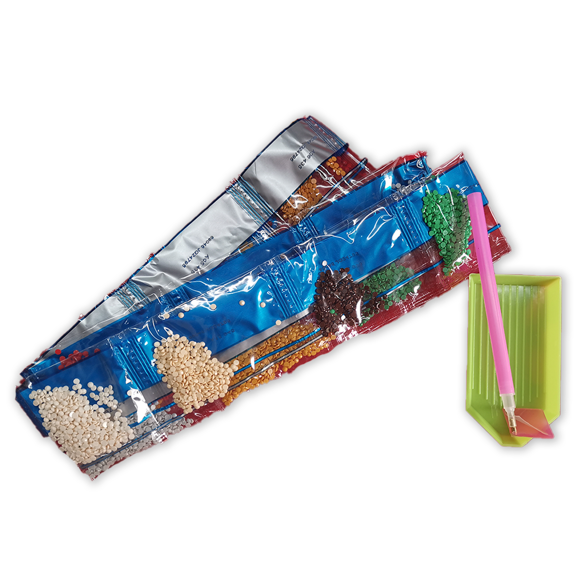 Kit Punto de Cruz Diamantado Mujer Campesina