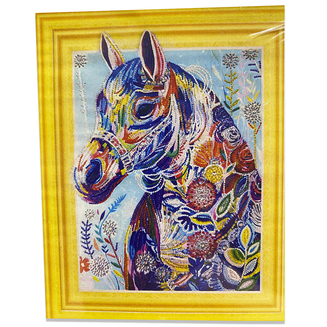 Kit Punto de Cruz Diamante Caballo