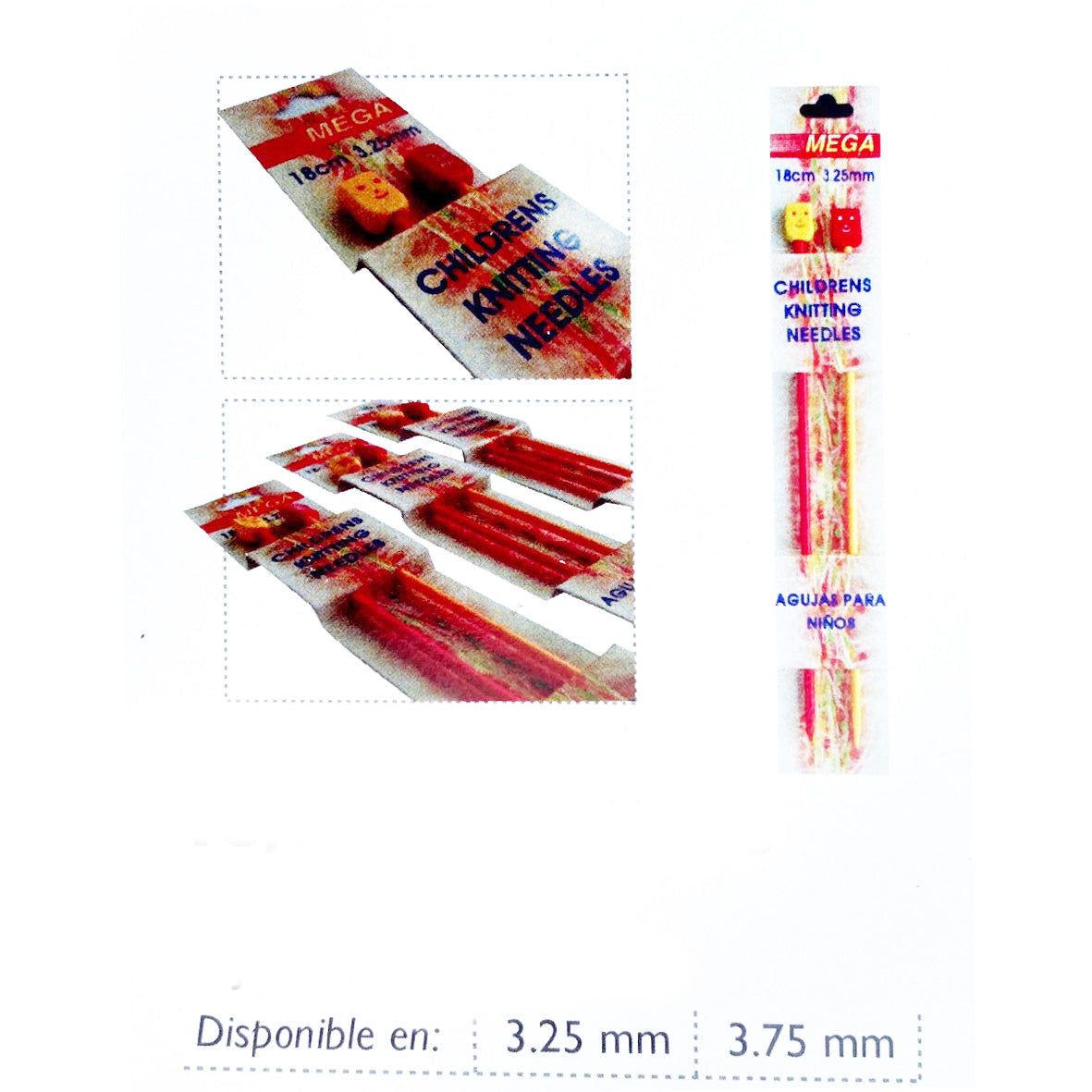 Aguja De Tejer Para Niños