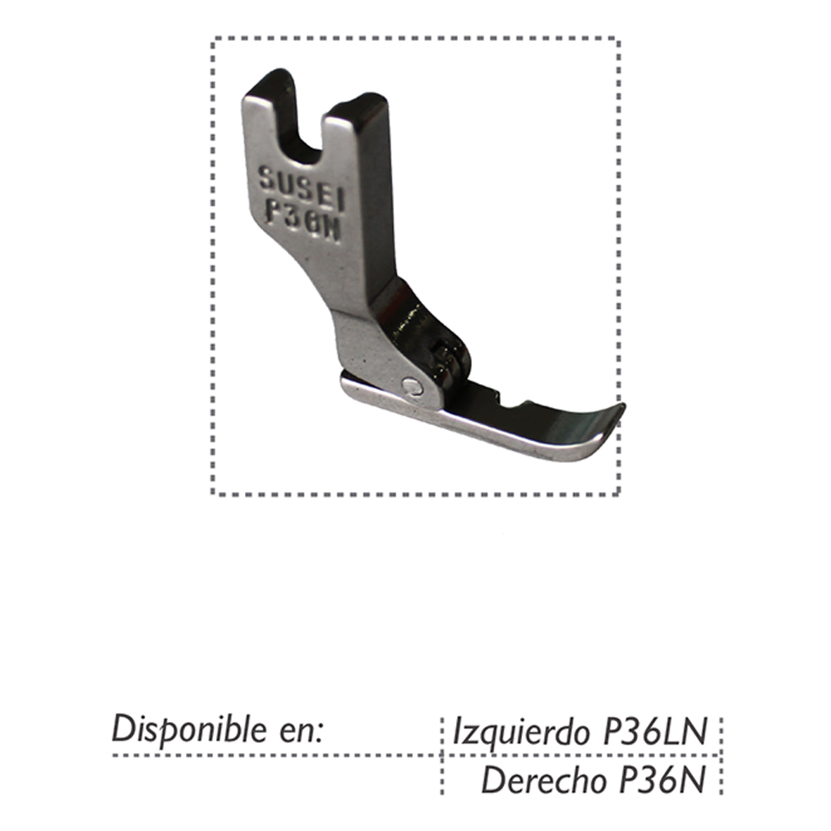 Pie Guia Cremallera Industrial