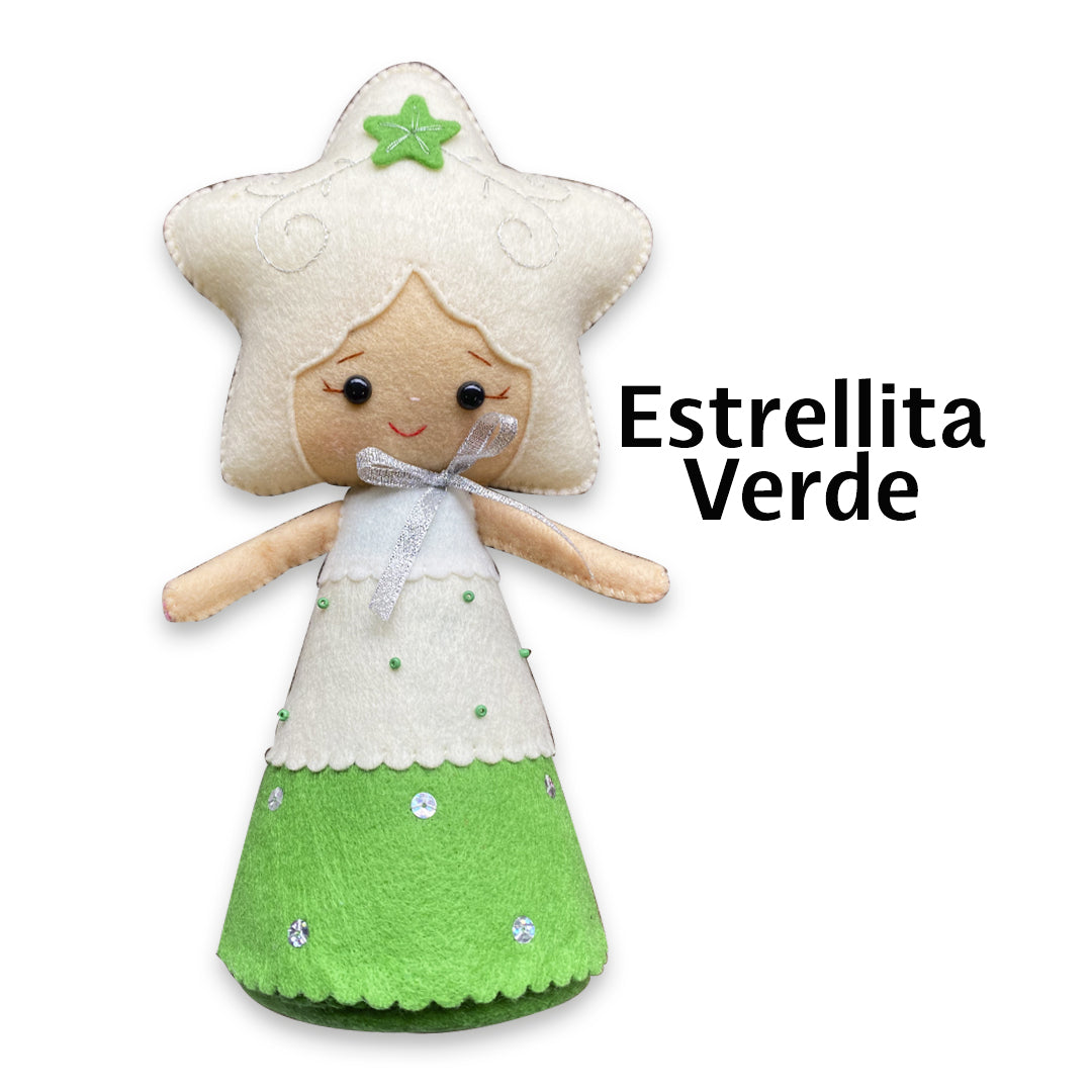 Estrellita de Navidad Verde 