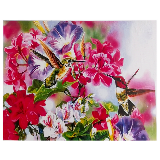 Kit Punto de Cruz Diamantes Colibri