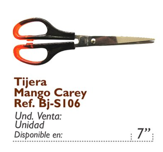 Tijera Mango Carey Ref. Bj-S106