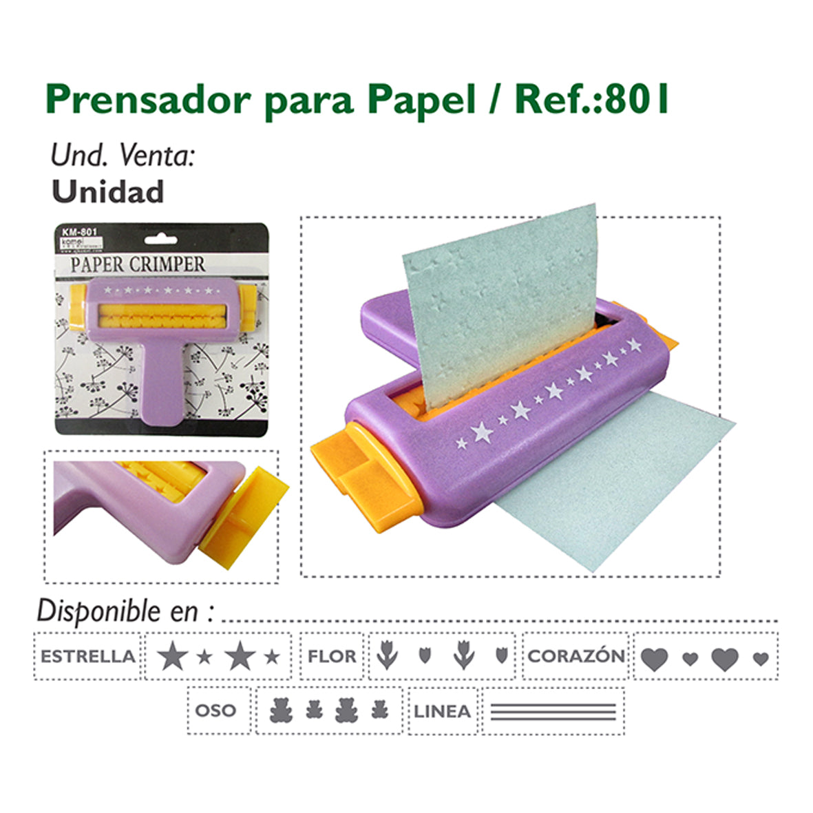 Prensador Para Papel