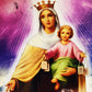 Kit Punto de Cruz Diamante Virgen del Carmen