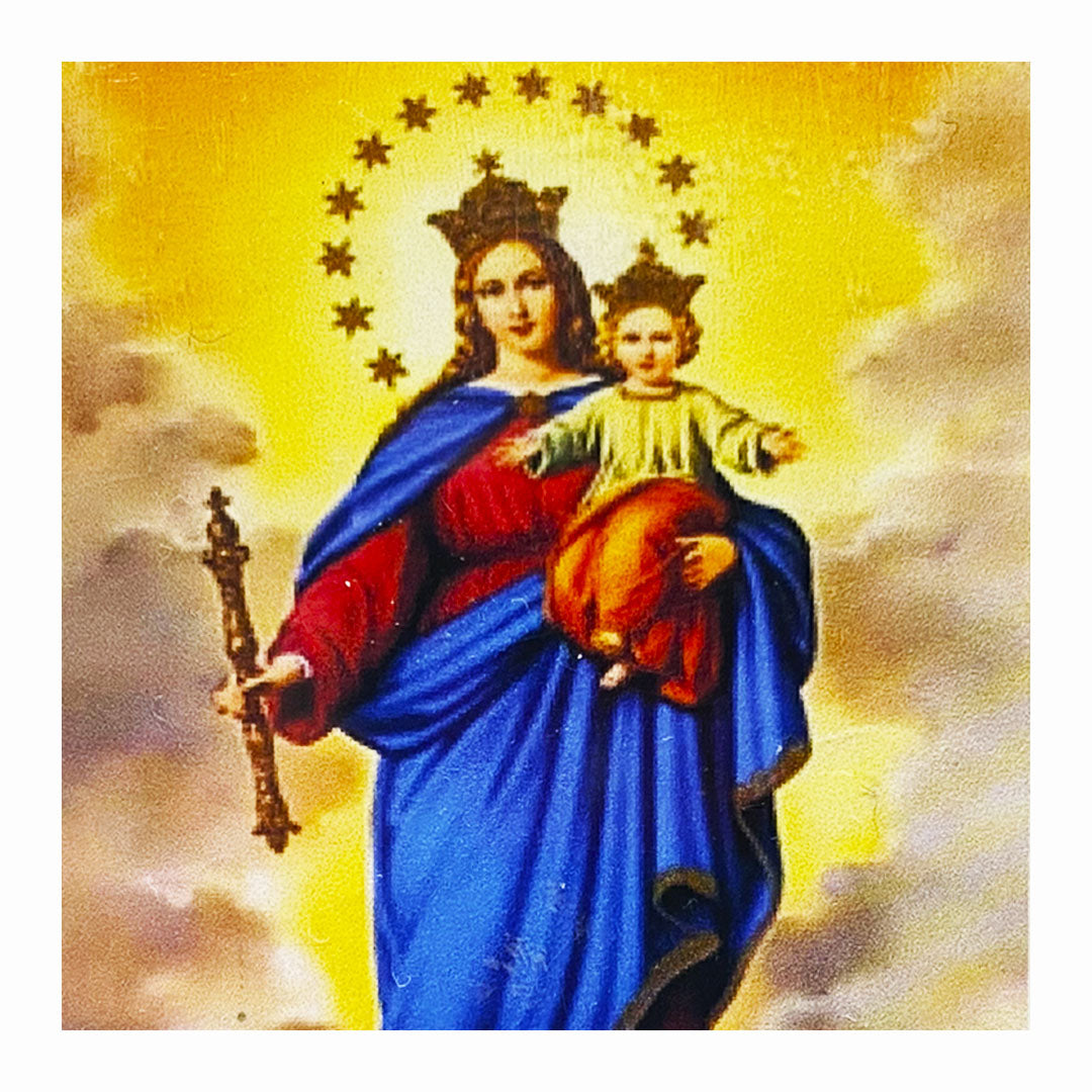 Kit Punto de Cruz Diamante Virgen María Auxiliadora