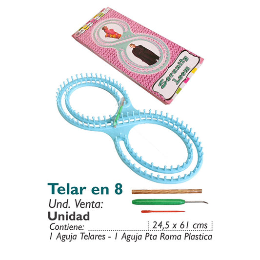 Kit Telar Plastico en 8