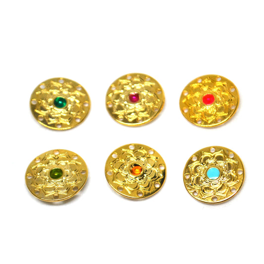 Moneda Colores 24k